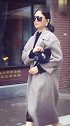 气质女人时尚街拍，这高挑的身材穿搭身上都是好看