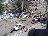 突发！索马里首都安全检查站突发爆炸 造成至少50人死亡