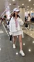 沈梦辰小姐姐来了，身穿白色套装秀大长腿，感觉她跟杜海涛很配！