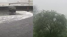 现场！暴雨“主力军”抵京 “淅淅沥沥”转成“哗哗啦啦”