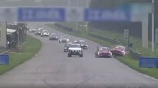 ctcc赛车肇庆站出意外：沙雕安全车，一露头就干掉了前两名