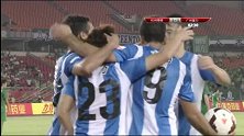 中超-14赛季-联赛-第19轮-富力卢琳接队友传球胸部停球直接凌空倒钩破门-花絮