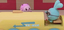 瑞奇宝宝：诺诺的火车好受欢迎，坐满了宝宝，可是火车开不动了