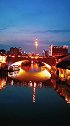 华灯初上，水乡夜景妩媚迷人