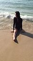 清爽的感觉真好，沙滩因有你更美！