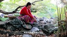 我们不吃的小河蚌，村花却很喜欢吃，不加一滴水香辣美味