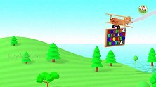 用玩具直升机l Kids Alphabet学习儿童平板电脑学