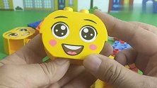 LEGO积木玩具组装，这些表情也太可爱了吧