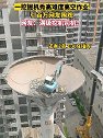 陕西宝鸡：挖掘机界天花板！一挖机高空拆除水塔，秀出过硬技术