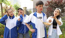 搞笑剧：学渣打饭玩套路，不花一分钱白吃3碗饭，不料变成香肠嘴