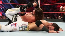 RAW第1379期：全美冠军赛 AJ斯泰尔斯VS亨伯特