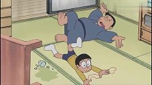 哆啦A梦：大雄心情低落，有了知心姐姐，大雄都不好意思了！