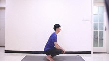 蹲不下去，1招靠墙蹲解决，做完不仅蹲下去了，膝盖也舒服了