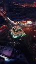 清明好“食”节，航拍张掖钟鼓楼夜景