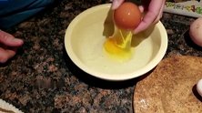 澳洲农场鸡蛋里“长”鸡蛋 禽类专家称前所未见