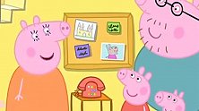 小猪佩奇：戴芬要从法国回来，佩奇高兴的睡不着，想见特别的朋友