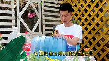 瞒着老婆，将桶装水的塑料桶锯成两半，看到成品后，她竖起大拇指
