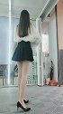 舞蹈房看到一个姑娘，当她换上高跟鞋的那一刻，我感觉我恋爱了
