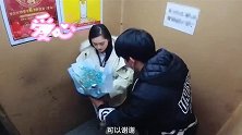 电梯测试，从未见过如此机智的小姐姐