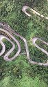 张家界天门山盘山公路99道弯