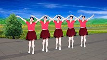 广场舞《马背上的歌声》简单欢快的32步，跟着旋律舞起来