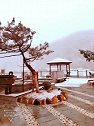 这个时候来本溪泡温泉还可以赶上下雪！好美！