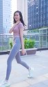 长得漂亮身材好，穿个秋裤满街跑，小姐姐笑得太好看了