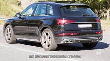 配48V轻混，造型小变，新款奥迪SQ5曝光！