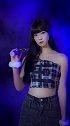 东边太阳西边雨，你爷我是大美女 美女 眼神杀