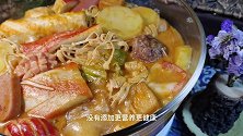 不用高汤，也能熬出乳白汤汁的“番茄麻辣烫”，没有勾兑更加健康