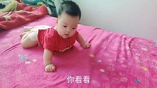 就害怕一觉醒来娃不见了！醒来总是找宝宝中，原来是娃学会了这个
