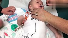 医生给宝宝连打二针，孩子撕心裂肺的哭声，看着好心疼！