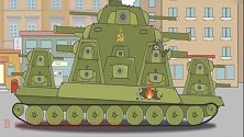 坦克世界：带着胡子的KV44 vs 巨鼠