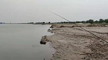 继续河边钓鲈鱼，探钓、野钓、游钓