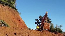 为什么履带式挖掘机是开辟山路，维护山路的一把好手？
