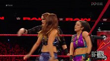 WWE-17年-RAW第1270期：女子双打赛贾克斯&艾玛VS班克斯&贝莉-全场