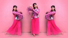 西岩广场舞《桃花谣》古典舞