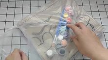小薯片DIY手工帆布包，自己动手涂鸦，真是不容易