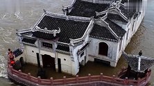 中国最牛的建筑在江水冲击中屹立700年不倒