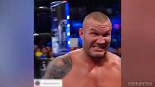惹不起！WWE兰迪欧顿抱摔搅局者上技术台