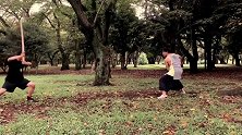 【铠武VS盖茨】佐野岳陪押田岳练习动作戏份~关爱后辈1