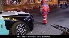 街头“双拼色”劳斯莱斯被撕膜，车损5位数，还找不到肇事者！