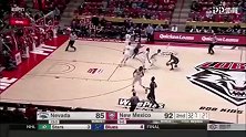 NCAA麦迪时刻！内华达大学66秒18分强行续命