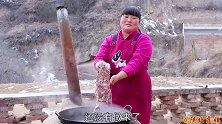陕北特色“驴肉盖米饭”的正宗做法，好吃不贵，味道绝了！