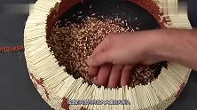 用上万根火柴搭建的城堡，老外点燃会发生什么画面太硬核了