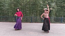紫竹广场舞《相思的债》紫竹院杜老师，孙老师