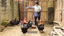 农村老少皆宜的“蛋卷肉”，捡俩鸡蛋就能做，1口咬下去肉汁四溢