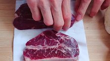 牛扒搭配馒头高大上，制作方法做对了味道就好正