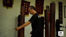 咏春拳三星桩,打击对手,先要练好桩上步法,立足于实战,佛山梁家铭