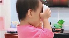暖宝喝粥就要有仪式感，抱着碗喝才过瘾！
